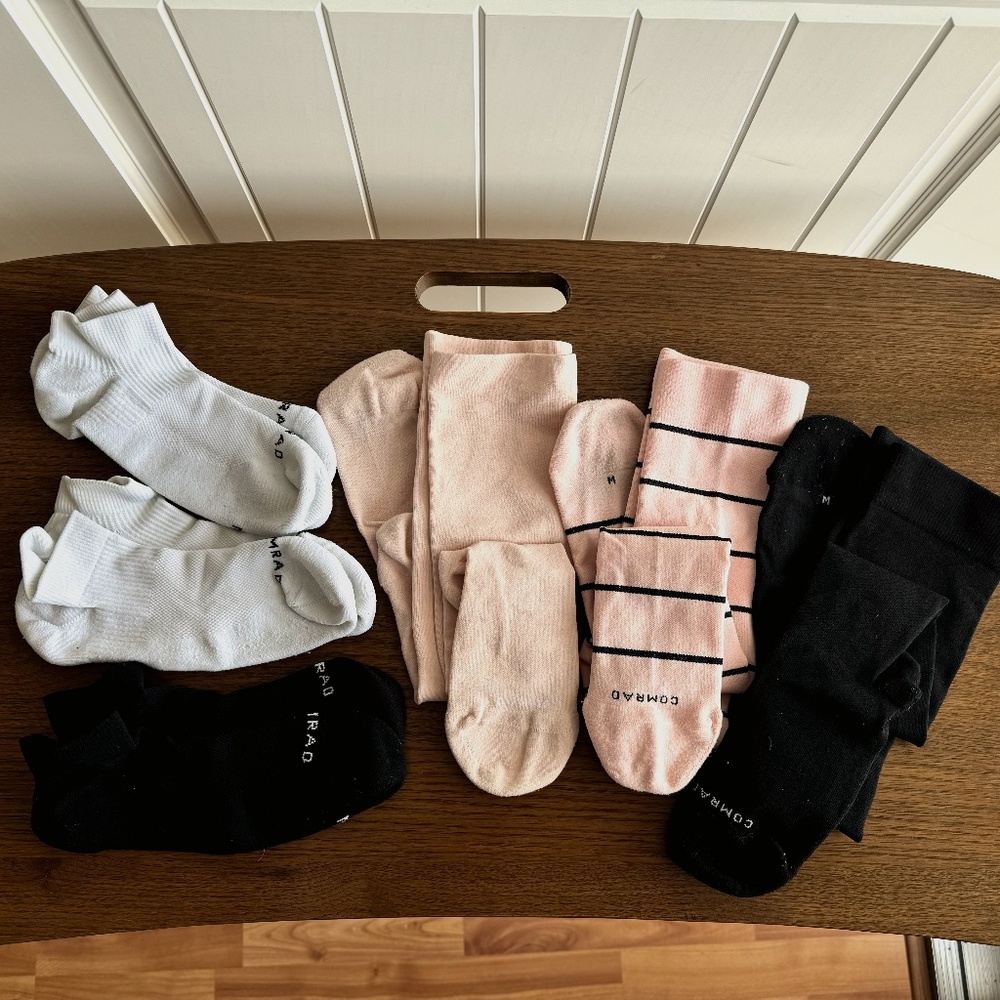 Comrad Compression Socks - set of six - Knee-High & Ankle